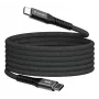 Verbatim Sync & Charge Magnetic USB-C laidas – 60W, USB-C į USB-C, 120 cm, juodas