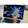 Verbatim TurboMetal SSD USB4 2TB USB Type-C USB4 Gen 2x2 sidabrinis