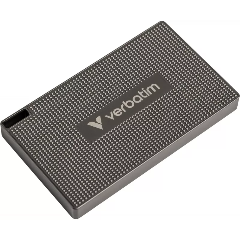 Verbatim Metal Mini SSD USB-C 3.2 Gen 2x2 512 GB, pilka