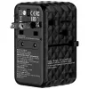 Verbatim UTA-10 140W GaN III Universalus kelioninis adapteris su 2x USB-C PD 3.1 ir QC 4+, 1x USB-C PD 3.0 ir 1x USB-A QC 3.0