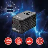 Verbatim UTA-10 140W GaN III Universalus kelioninis adapteris su 2x USB-C PD 3.1 ir QC 4+, 1x USB-C PD 3.0 ir 1x USB-A QC 3.0