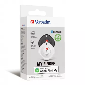 Verbatim MYF-02 Bluetooth raktų ieškiklis 2 vnt. komplektas Juoda/Balta
