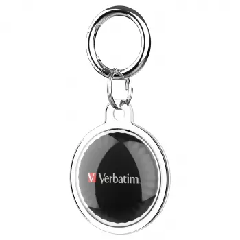 Verbatim My Finder Coin asmeninis ieškiklis, juodas, atsparus dulkėms ir vandeniui, IP66, CR2032