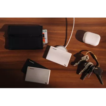 Verbatim My Finder Card Bluetooth daiktų ieškiklis 2 vnt. rinkinys juodas/sidabrinis