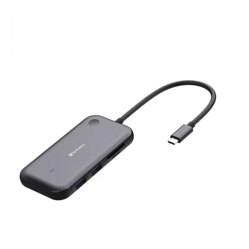 Verbatim Share My Screen 1080p USB-C belaidis vaizdo adapteris su stotimi WDA-01