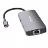 Verbatim CMH-05 USB-C Pro 5 prievadų multiportas, sidabrinis
