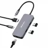 Verbatim CMH-05 USB-C Pro 5 prievadų multiportas, sidabrinis