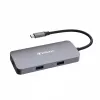 Verbatim CMH-05 USB-C Pro 5 prievadų multiportas, sidabrinis