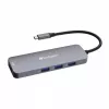 Verbatim CMH-08 USB-C 8 prievadų stebulė, 5000 Mbit/s, sidabrinė