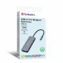 Verbatim CMH-09 USB Type-C 9 prievadų multiport hubas 10000 Mbit/s sidabrinis