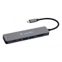 Verbatim USB-C Essentials Multiport Hub 7 prievadų: HDMI, USB-C, USB-C 3.2 Gen 1, 2 x USB-A 3.2 Gen 1, SD ir microSD