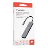 Verbatim USB-C Essentials Multiport Hub 7 prievadų: HDMI, USB-C, USB-C 3.2 Gen 1, 2 x USB-A 3.2 Gen 1, SD ir microSD