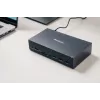 Verbatim CDS-17 laidinė USB 3.2 Gen 1 (3.1 Gen 1) Type-C stotelė, juoda, pilka