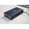 Verbatim CDS-17 laidinė USB 3.2 Gen 1 (3.1 Gen 1) Type-C stotelė, juoda, pilka