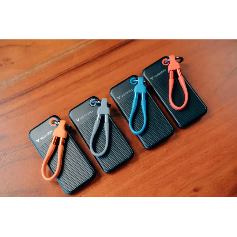 Verbatim Pocket SSD USB 3.2 Gen 2 2TB juodas/raudonas