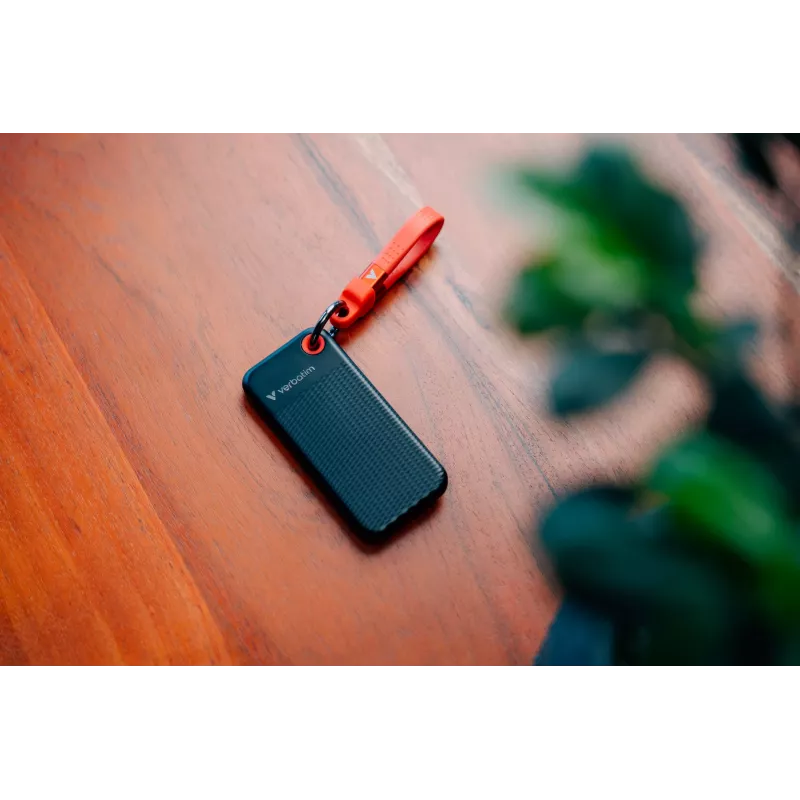 Verbatim Pocket SSD USB 3.2 Gen 2 2TB juodas/raudonas