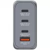 Verbatim GNC-100 GaN įkroviklis 100W su 2 x USB-C PD 100W / 1 x USB-C PD 65W / 1 x USB-A QC 3.0 (ES/JK/JAV)