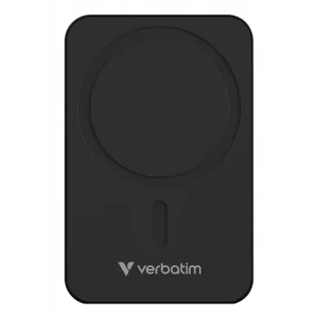 Verbatim Charge 'n' Go Essentials belaidis magnetinis power bankas 20000 mAh juodas