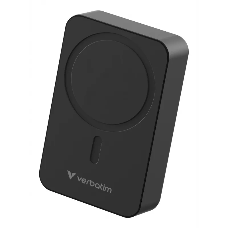 Verbatim Charge 'n' Go Essentials belaidis magnetinis power bankas 20000 mAh juodas