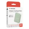 Verbatim Charge 'n' Go Essentials belaidis magnetinis maitinimo bankas 20000 mAh žalias