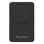 Verbatim Charge 'n' Go Essentials belaidis magnetinis maitinimo bankas 5000 mAh juodas