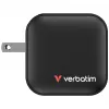 Verbatim Mini GaN Įkroviklis 70W 3 Prievadai su US kištuku bei EU ir UK adapteriais