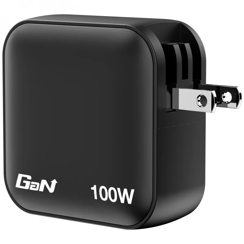 Verbatim Mini GaN Įkroviklis 100W 4 Prievadai US Kištukas su EU ir UK Adapteriais
