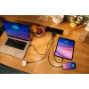 Verbatim Mini GaN Įkroviklis 100W 4 Prievadai US Kištukas su EU ir UK Adapteriais