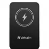 Nešiojamas power bank VERBATIM Charge AnA Go 5000mAh magnetinis belaidis, juodas