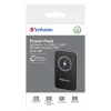 Nešiojamas power bank VERBATIM Charge AnA Go 5000mAh magnetinis belaidis, juodas
