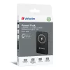 Nešiojamas power bank VERBATIM Charge AnA Go 5000mAh magnetinis belaidis, juodas
