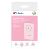Verbatim Charge 'n' Go belaidis magnetinis power bank 5000mAh rožinis