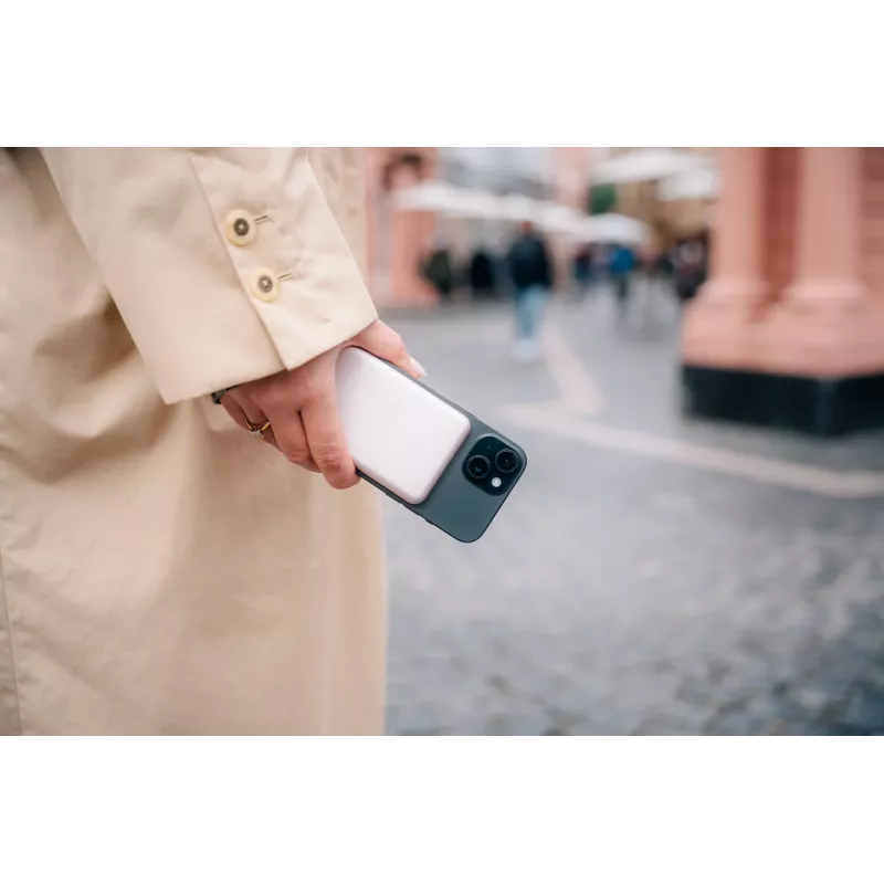 Verbatim Charge 'n' Go belaidis magnetinis power bank 5000mAh rožinis