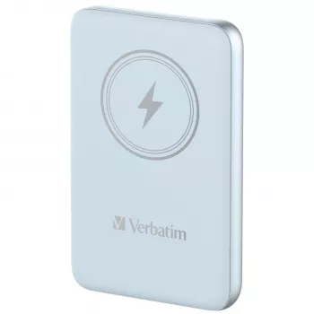 Verbatim Charge 'n' Go belaidis magnetinis powerbankas 10000 mAh mėlynas