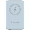 Verbatim Charge 'n' Go belaidis magnetinis powerbankas 10000 mAh mėlynas
