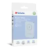 Verbatim Charge 'n' Go belaidis magnetinis powerbankas 10000 mAh mėlynas