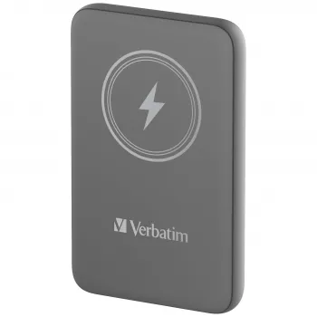 Verbatim Charge 'n' Go belaidis magnetinis power bank 10000mAh pilka