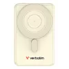 Verbatim Charge'n'G0 2C Power Bank 5000 mAh Auksinis, belaidis įkrovimas, 20 W