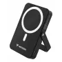 Verbatim Charge 'n' Go belaidis magnetinis maitinimo bankas su stovu - 10000 mAh Juoda