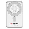 Verbatim Charge'n'Go 2C Power Bank 5000 mAh sidabrinis