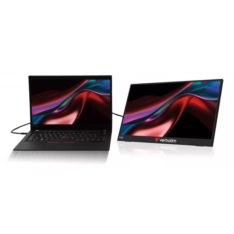 Nešiojamas monitorius Verbatim 14 colių FHD Touch LCD 1920x1080