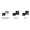 Nešiojamas dviejų monitorių rinkinys Verbatim Portable 15.6 inch FHD Dual Monitor Essentials, 39,6 cm (15,6 inch), LCD, 1920 x 1080 pikselių, Full HD, 16:9, 10 ms