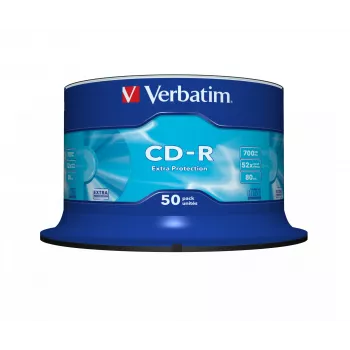 Verbatim CD-R Extra Protection 700 MB 52x 50 vnt.