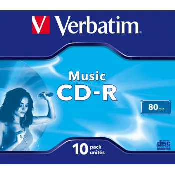 Verbatim Music CD-R 700 MB 16x 10 vnt.
