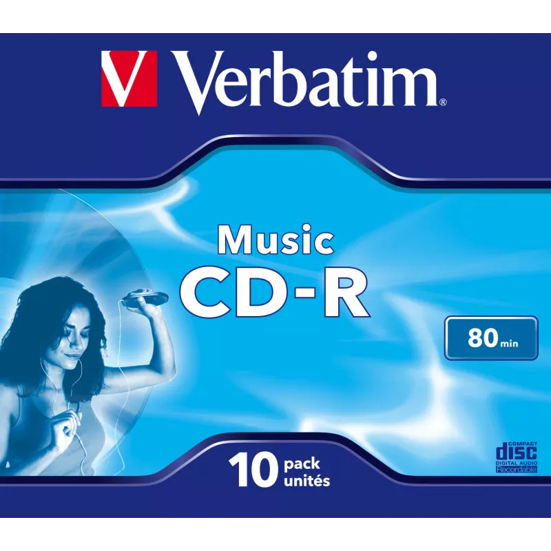 Verbatim Music CD-R 700 MB 16x 10 vnt.