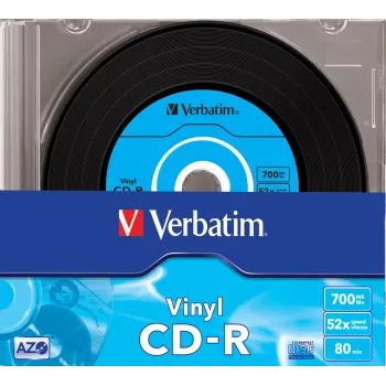 Verbatim CD-R AZO Data Vinyl 700 MB 52x 10 vnt.