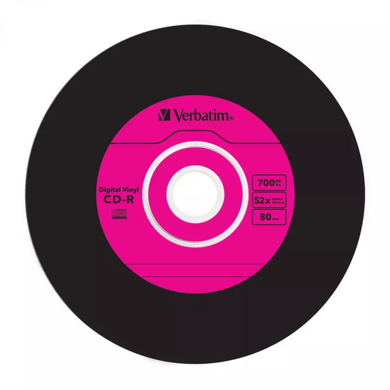 Verbatim CD-R AZO Data Vinyl 700 MB 52x 10 vnt.