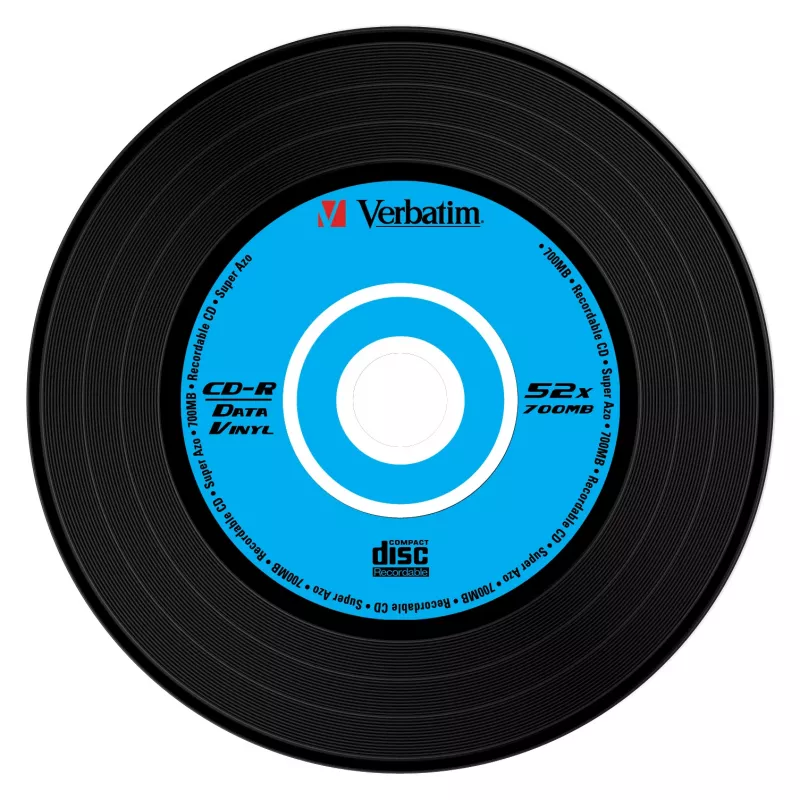Verbatim CD-R AZO Data Vinyl 700 MB 52x 10 vnt.