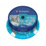 Verbatim CD-R AZO Wide Inkjet Printable 700 MB 52x 25 vnt.