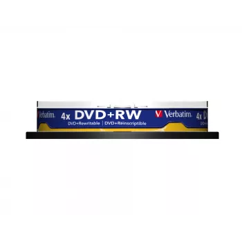 Verbatim DVD+RW Matt Silver 4.7 GB 10 vnt.